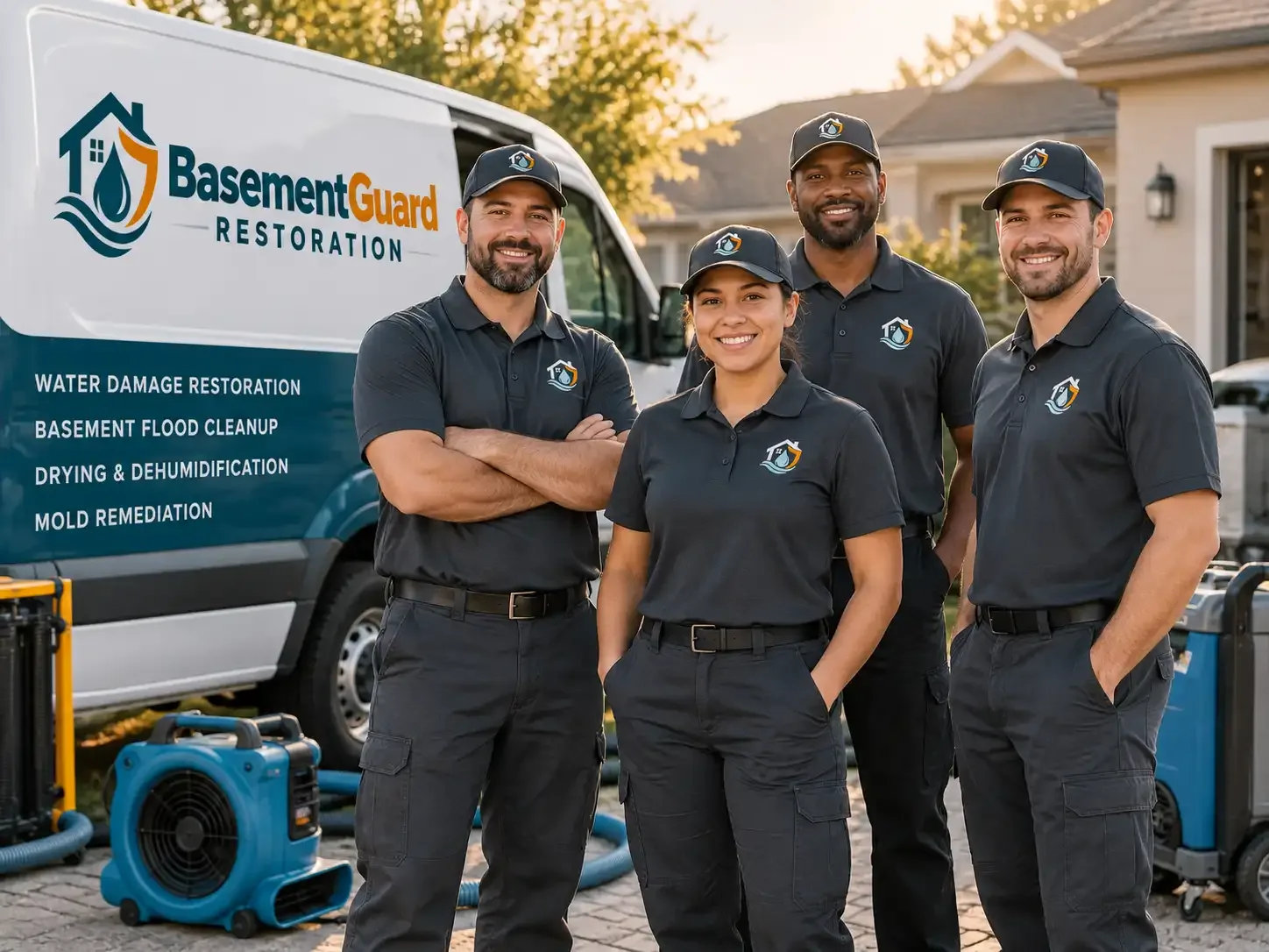 Basement Water Damage Restoration company in Box Elder, SD